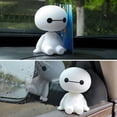 thumbnail image 2 of Conjunto de 3 Adornos de decoración de automóviles Adornos de interiores de automóviles Juguete de muñeca grande Juguete de muñeca de dibujos animados lindo Juguete de cabeza que sacude - Blanco gran JAMW Sencillez, 2 of 5
