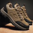thumbnail image 4 of NOKIO Men's Climbing Sneakers Outdoor Hiking T𝗋a𝗂𝗅 Shoes L𝗈w Top Sports Shoes with Anti-S𝗅ip Durab𝗅e Sole, Comfortable Wide Width Shoes for Boating Camping Backpacking Travel Running Wear, 4 of 5