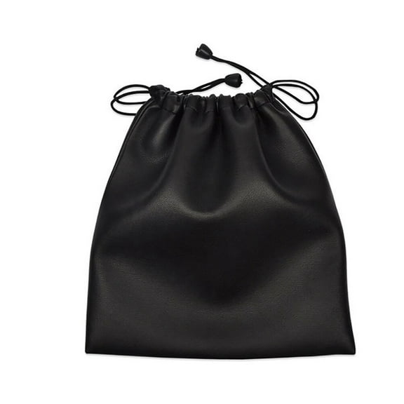 Tineasur Storage Bag Black Portable Pouch for Earphones and Small Items