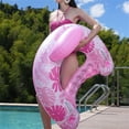 thumbnail image 5 of Pool Floats with Canopy, Adult, Inflatable Pool Lounge Chairs, Floating Chair for Adults, Inflatable Floaties for Party Beach Summer Water Fun, 5 of 5