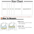 thumbnail image 2 of Darzheoy Bras for Women Plus Size Lace Vest-Style Tube Back Wrap And Chest Underwear Workout Tops High Impact Sports Bras for Women 36, 2 of 3