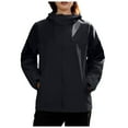 thumbnail image 6 of Godom Rain Jackets for Women, Waterproof Raincoat Lightweight Hiking Jackets Windproof Hooded Jacket with Pockets, 6 of 6