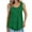 Green, variant on Women Casual Tank Tops Wave Pattern Women's Summer Loose Round Neck Tank Casual Sleeveless Comfort Top Tank Top