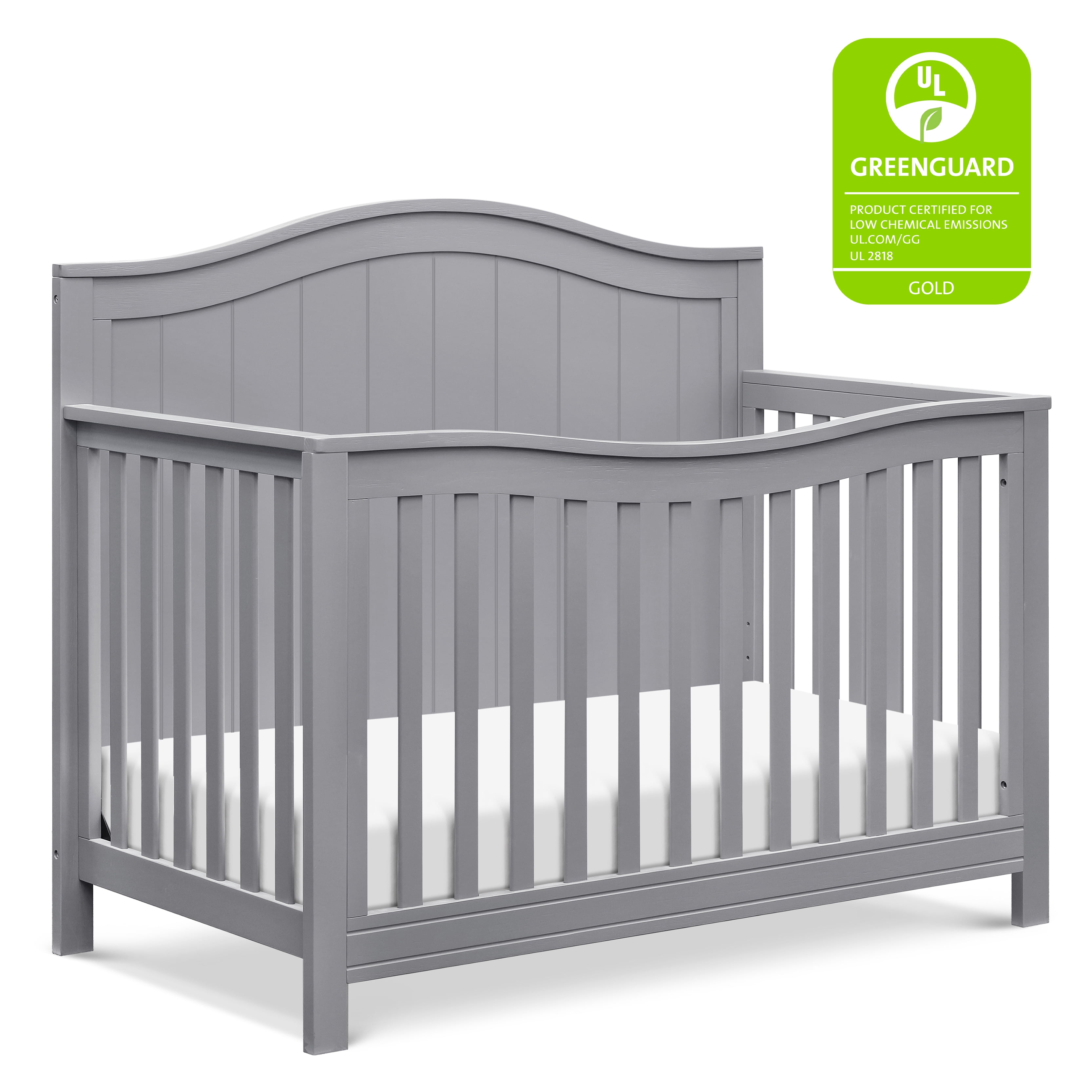 DaVinci Aspen 4-in-1 Convertible Crib in Gray