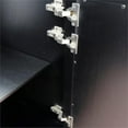 thumbnail image 3 of Trento 43" Solid Wood Vanity with Left Oval Sink in Blue/Gray Granite Stone, 3 of 13