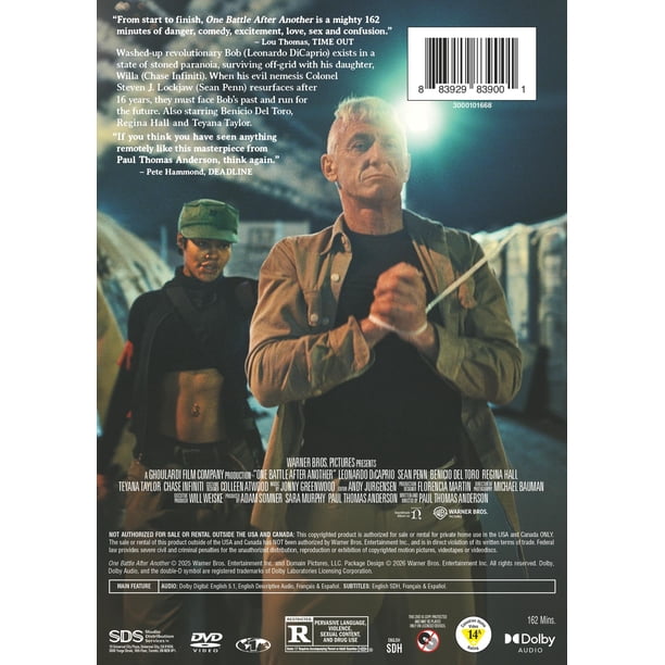 AS ONE 2010年 MC BATTLE DVD Warner Bros. One Battle After Another DVD, Action Thriller