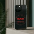 thumbnail image 3 of DistinctInk Clear Case for Apple iPhone 15 (6.1" Screen) - Good Heart Win Many Battles, 3 of 9
