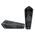 thumbnail image 1 of Protector de brazo medieval, protector de brazo gótico, de cuero sintético, estilo vintage, guantelete de caballero., 1 of 8