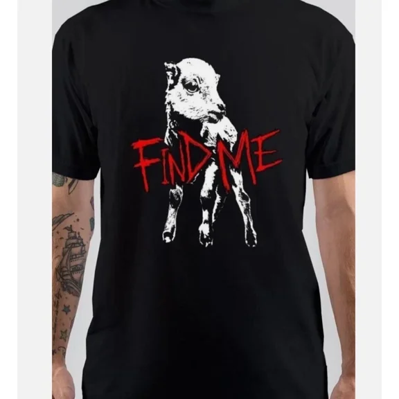 VINTAGE Bray Wyatt Find Me Black All Size Cotton T-Shirt