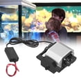 thumbnail image 3 of Fishing Aerator Pump, Low Power Consumption Low Temperature Rise Compact Structure Fast Heat Dissipation Aquarium DC Air Pump  for Home Power Cut Fish  12V DC 30L Air Pump 16W,12V, 3 of 8