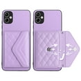 thumbnail image 5 of Allytech Galaxy A04e Wallet Case with Hand Wrist, Luxury PU Leather Shockproof RFID Blocking Cards Slots Stand Magnetic Closure Phone Case Cover for Samsung Galaxy A04e, Purple, 5 of 9