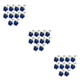 thumbnail image 3 of Ramo de flores artificiales Wosthever 10 piezas aspecto realista decoración boda azul, 3 of 6
