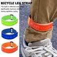 thumbnail image 3 of Bicycle Bands Wristbands for Cycling Running Arm Wrist Ankle Bands Leg Straps and as Bike Pants Cuff Clip, 3 of 9