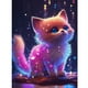 thumbnail image 1 of Pintura de diamante 5D DIY Kit de gato de taladro redondo completo Arte Decoración del hogar (A6848) FLhrweasw Nuevo, 1 of 9