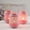 Pink PK, variant on ufehgfjh Holiday Gift Finder Iron Hollow Candlestick Candle Cup Tabletop Candlelight Dinner Decoration Christmas Decorative Lighting Items