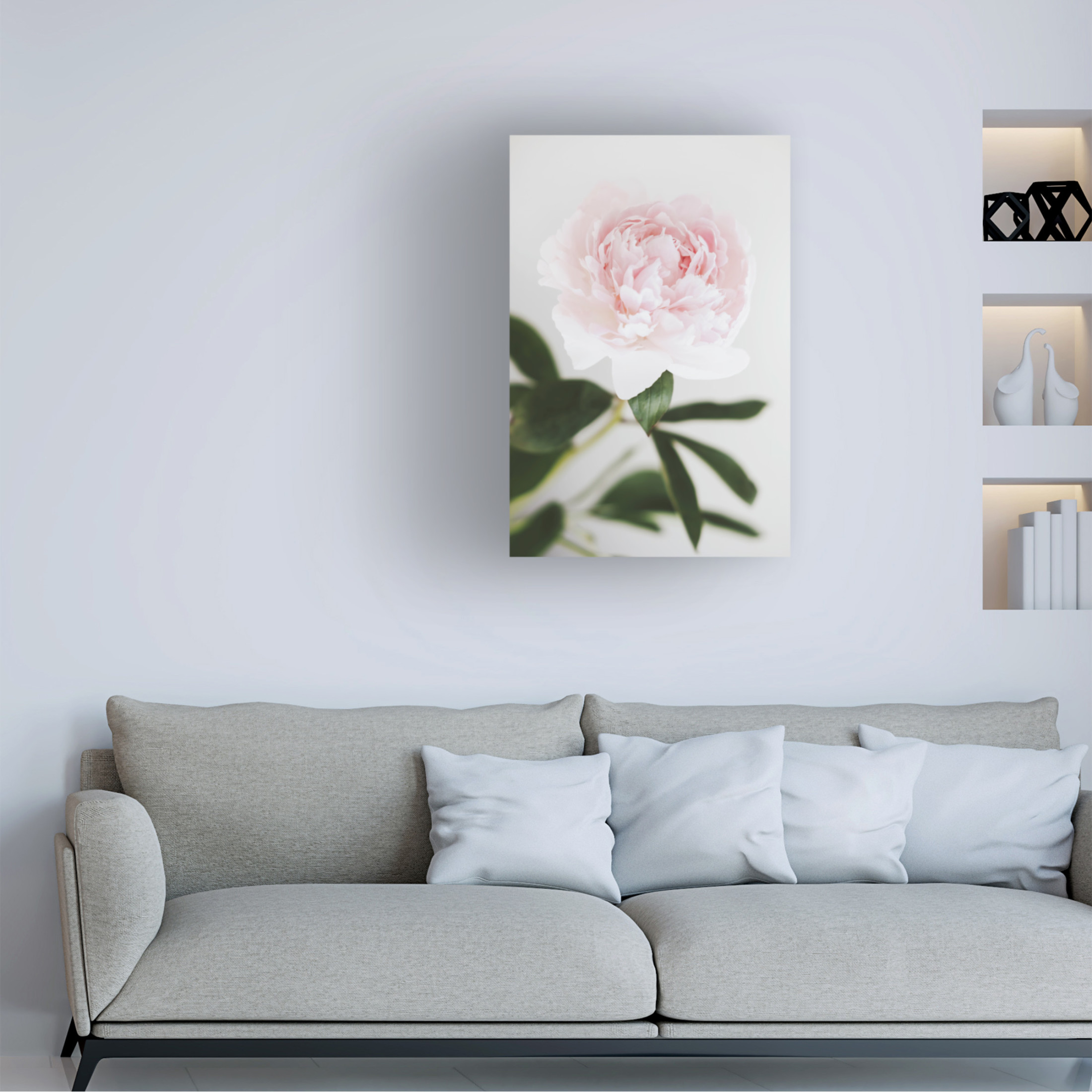 Trademark Fine Art Pictufy Studio III Peony 10 Canvas Wall Art