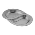 thumbnail image 3 of GROWTH TANK Assiette Divisée en Acier Inoxydable Plat de Service Compact pour Anniversaire Cuisine Maison S, 3 of 9