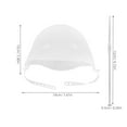 thumbnail image 2 of LIFKOME Silicone Hair Dye Cap with Hook for Precise Highlighting and Reusable Salon Hair Coloring Tool, 2 of 8