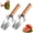 2pcs, variant on Triangle Watermelon Cutter, 430 Stainless Steel Slicer with Wooden Handle, Heavy-Duty Fruit Prep Gadget for Cantaloupe, Honeydew & Apples