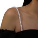 thumbnail image 1 of 2 tiras de sujetador con diamantes de imitación, brillantes y decorativas, ajustables, para ropa interior, cadena de hombro para mujer, vestido de boda, accesorios para fiesta nupcial., 1 of 8