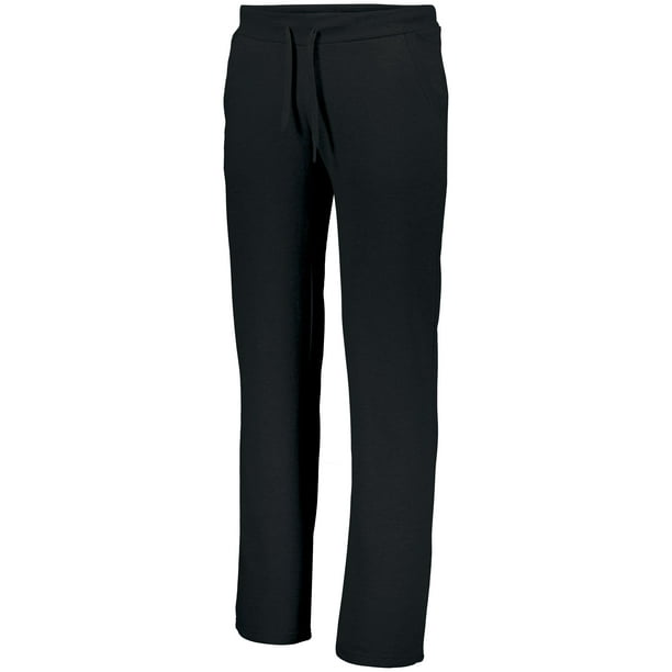 women's open bottom sweatpants