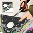 thumbnail image 6 of Yayeee Faucet Mat for Kitchen Sink 14.7" Diatomite Long Splash Guard Pad, Colorful White, 6 of 7