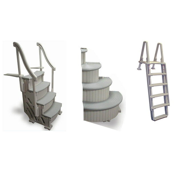 Prevent Pool Steps From Floating Confer Curve Deluxe