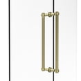 thumbnail image 4 of Allied Brass Contemporary 18'' Back to Back Shower Door Pull with Grooved Accent, 4 of 5