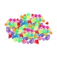 thumbnail image 2 of 100 piezas de tesoro de hielo de hielo, artesanías de artes, joyas coloridas de cubito de hielo para niños juguete sensorial para eventos dispersos de S, 2 of 8