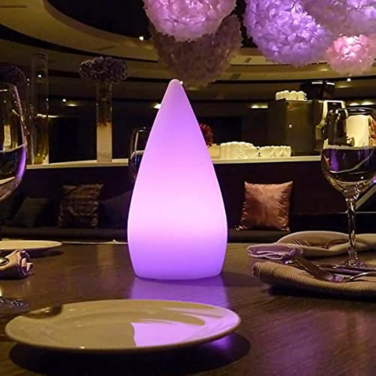 LINLIN Elephant Touch-sensitive 3 Levels of Brightness USB Rechargeable Table Desk Lamp Children's Night Lights Flexible Angles Desk Lamp for Kids, Baby, Children