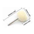 thumbnail image 5 of Rueda de pulido de algodón beige RAINBOW para herramientas rotativas Dremel para eliminar el óxido y la suciedad en la superficie, 25 piezas esquí esquí Gafas de esquí, 5 of 5