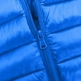 thumbnail image 7 of fnnxnal Juniors Cotton Padded Jacket - Hooded Full Zip, Lightweight, 8-9T Blue - Affordable for School & Outdoor Everyday Use, 7 of 7