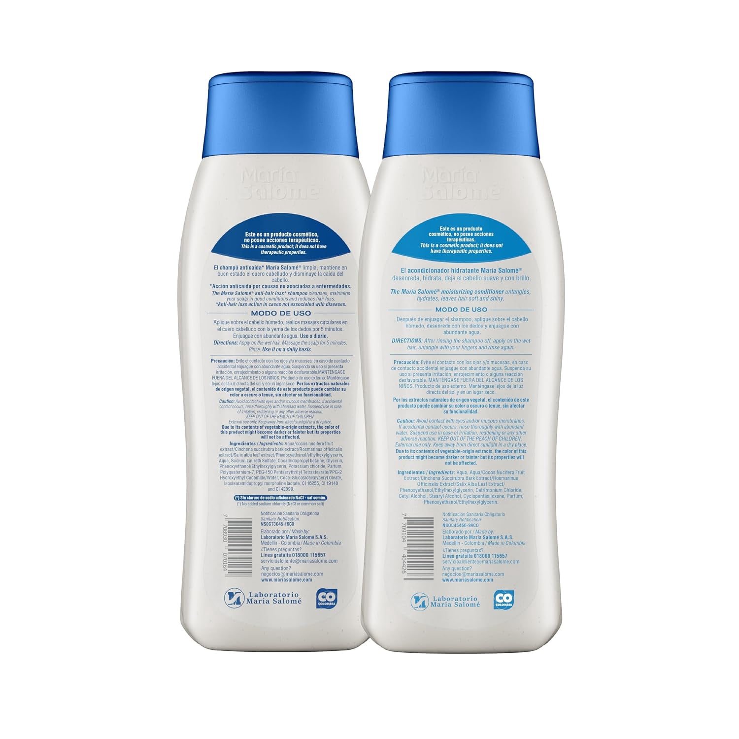 Maria Salome Traditional Hair Loss Prevention Kits (Shampoo+Conditioner)