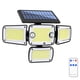 thumbnail image 1 of Focos Solares de 342 LED y 350 con Sensor de Movimiento para Exteriores, IP65, Resistentes Al Agua, para Calles, Patios y Caminos, 1 of 8