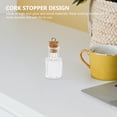 thumbnail image 5 of Bottles Glass Mini Tiny Small Cork Bottle Wish Jars Wishing Clear Containers Vials Empty Drifting Miniature Diy Charm, 5 of 6