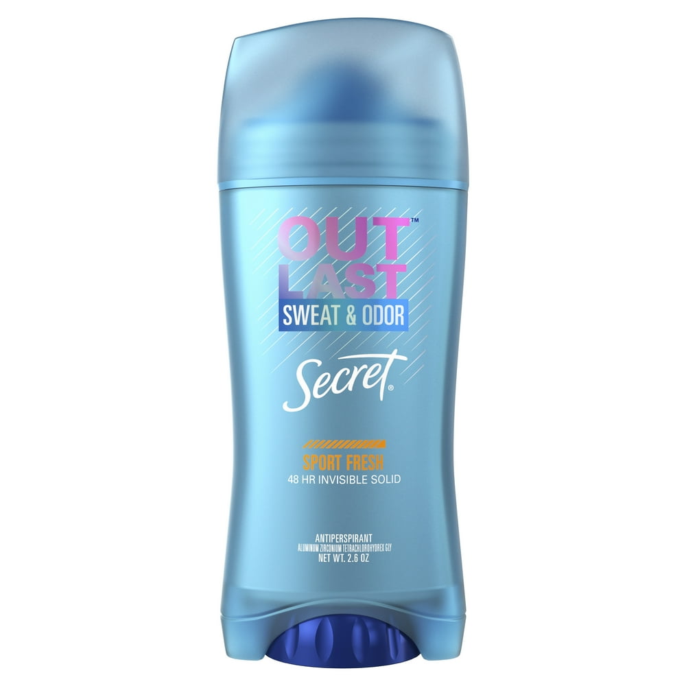 Secret Outlast Invisible Solid Antiperspirant Deodorant for Women Sport