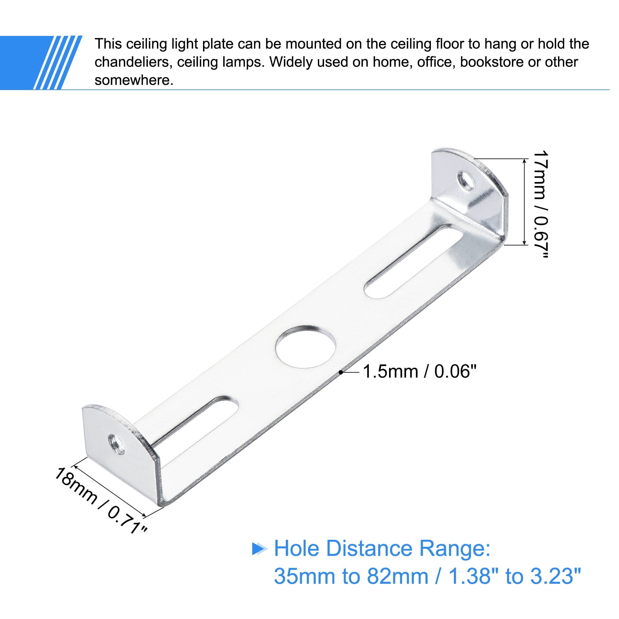 Uxcell Ceiling Light Plate 4.1\, image size:2000x2000