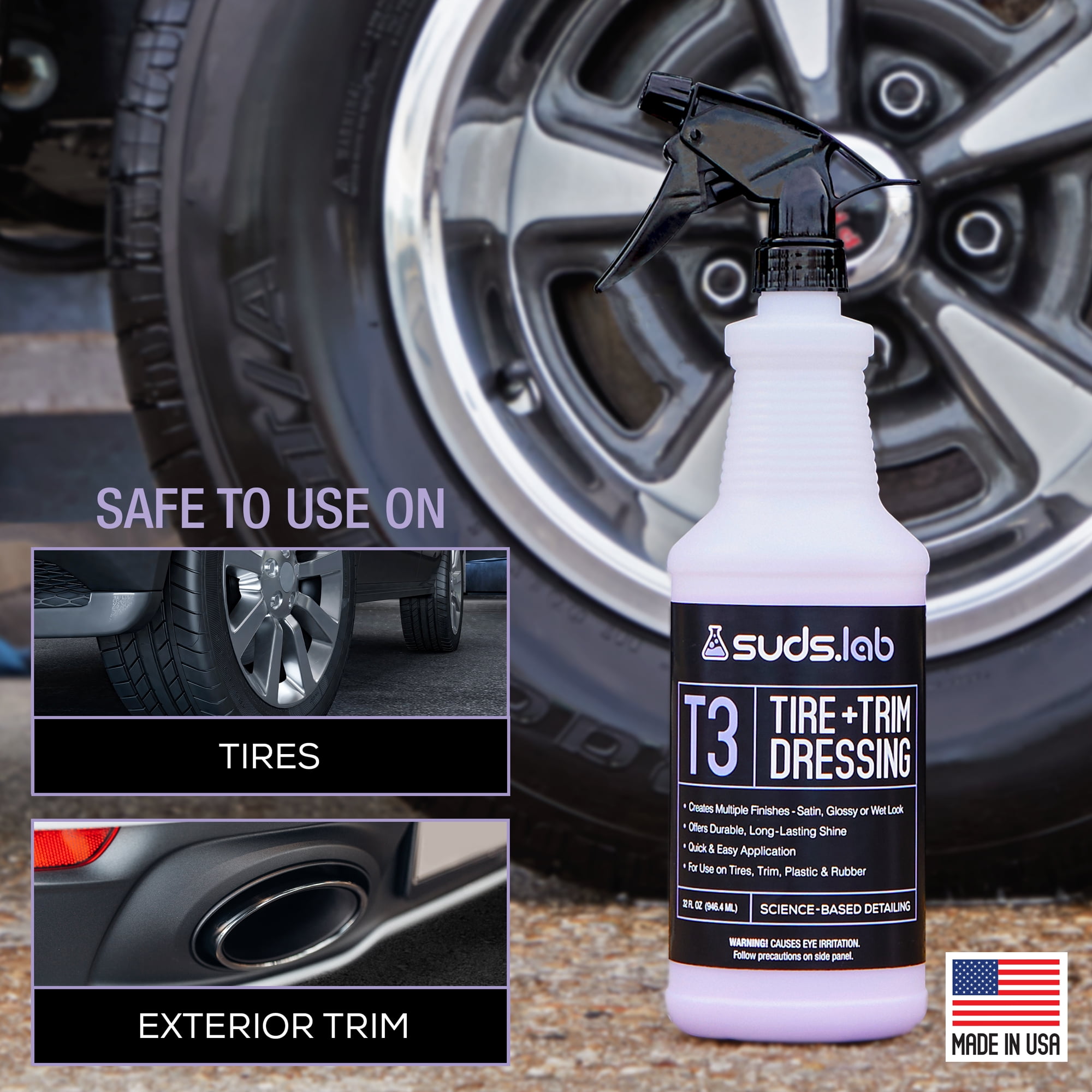 The Treatment – Tire Gold® Tire Dressing