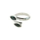 thumbnail image 1 of Anillo para Mujer con Cristal Fino Swarovski Navette–  Bañado en Rodio– Anillo Elegante y Brillante-Aretes de Mujer de Moda, Joyería para Mujer de Moda– Regalo especial Ortiz Espinosa Temporada, 1 of 2