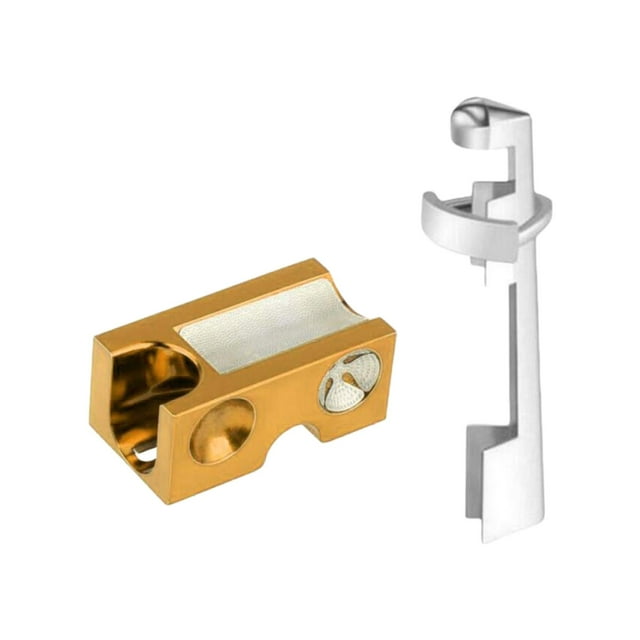 koolsoo Pool Cue Tip Repair Tool Aerator Multifunctional Billiard Pool Cue Tip Tools Gold
