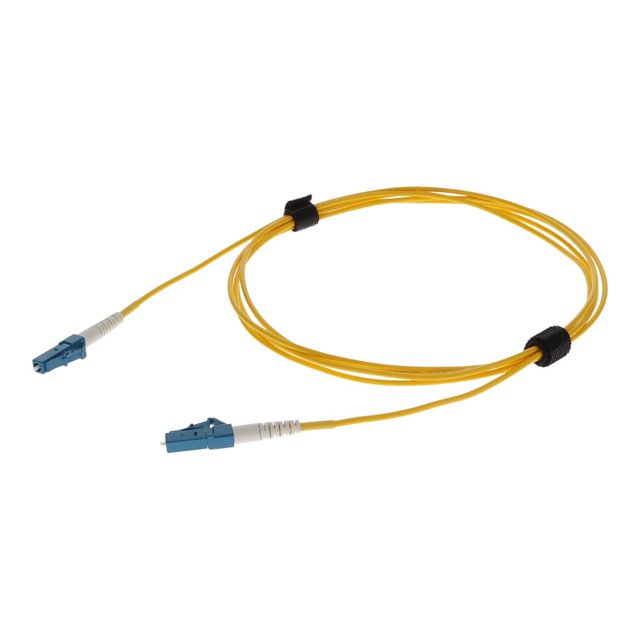 AddOn Câble Patch 5m LC OS1 Jaune - Câble Patch - LC/UPC Mode Unique (m) à LC/UPC Mode Unique (m) - 5 m - Fibre Optique - simplex - 9 / 125 Microns - OS1 - Jaune