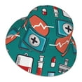 thumbnail image 3 of Bingfone Medical Elements Bucket Hat For Men Women,Packable Reversible Printed Sun Hats,Fisherman Outdoor Travel Hiking Beach Caps, 3 of 9
