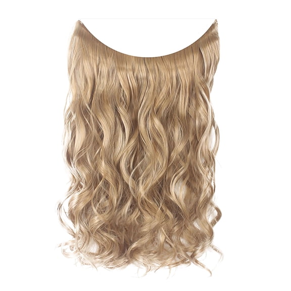 Wigs, Wigs for Women, Curly Hair Long Wig Fishing Line High Temperature Wire Hair Extension Piece