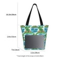thumbnail image 5 of Kdxio Hawaii Palms Women Reusable Grocery Bags Foldable Ripstop,Reusable Shopping Bags for Shopping,Gym,Gift, 5 of 8