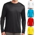 thumbnail image 4 of Mens Long Sleeve Shirts Outdoor Walking Runing Sports Couple Tops Base Workwear, 4 of 11