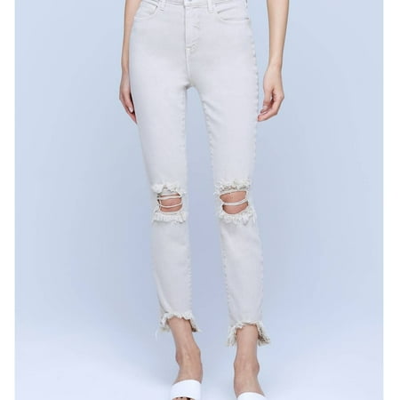 L'Agence Womens Denim High Rise Skinny Pants