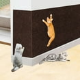 thumbnail image 4 of ievspot Cat Scratching Mat Self-Adhesive Trimmable DIY Cat Scratcher Pad for Couch Wall Doors Cat Trees Furniture Protector, 4 of 8