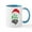White/Blue Inside, variant on CafePress - I've Been Naughty Mug - 11 oz Ceramic Mug - Novelty Coffee Tea Cup