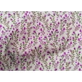 thumbnail image 5 of oneOone Cotton Cambric Fuschia Pink Fabric Leaves & Clover Craft Projects Decor Fabric Printed By The Yard 42 Inch Wide, 5 of 6