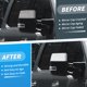thumbnail image 4 of 2Pcs Tapa de Espejo Blanco para Ford F250 F350 F450 F550 Super Duty 2008-2016 Cubierta de Espejo de Puerta Exterior para Ford F-150 2013-2014 Reemplazo No.7C3Z17D742A/7C3Z17D743A, 4 of 7